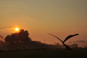 Zonsopkomst aan de Vecht