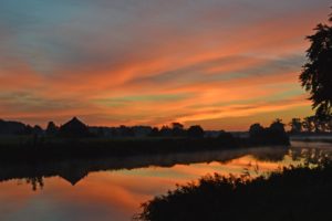 Zonsopkomst over de Vecht